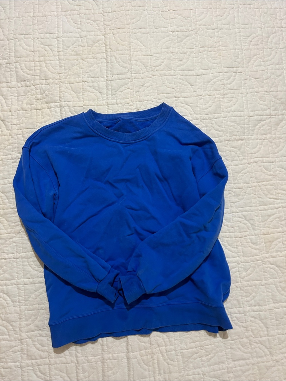 lululemon athletica Crewneck Sweatshirt in Royal Blue
